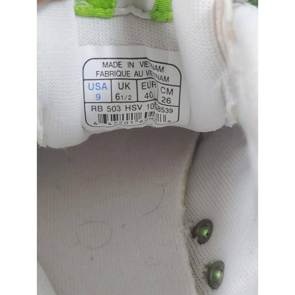Vintage Reebok G-Unit RB503 white and green sneakers Men's SIze 9 - Picture 15 of 16